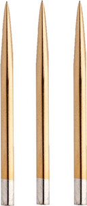 Winmau Gold Nitride Points - 32mm