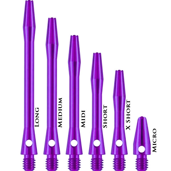 Aluminum Shafts - Sht Purple