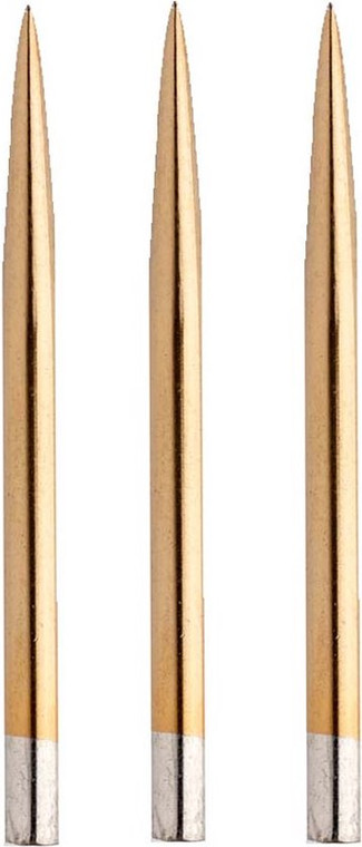 Winmau Gold Nitride Points - 32mm