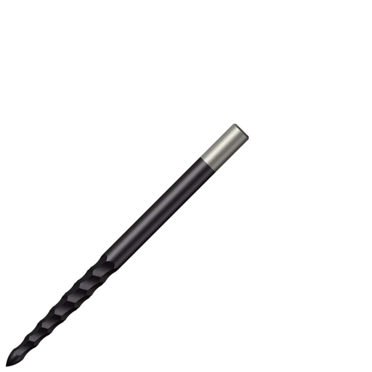 Mission Lunar FS Rough Cut Steel Points - Black 36mm