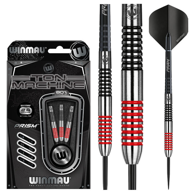 Winmau Ton Machine - 24g Red