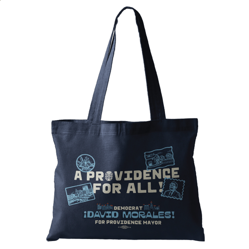 Stamp (Navy Canvas Tote)