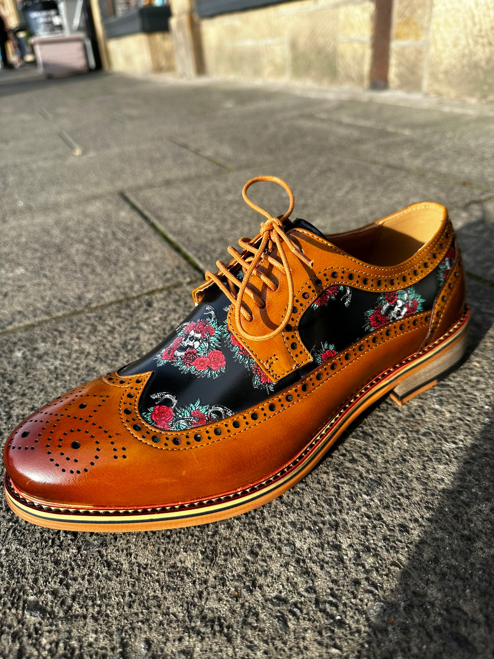 Justin Reece - Brown Skull Shoe - Graham McGrath