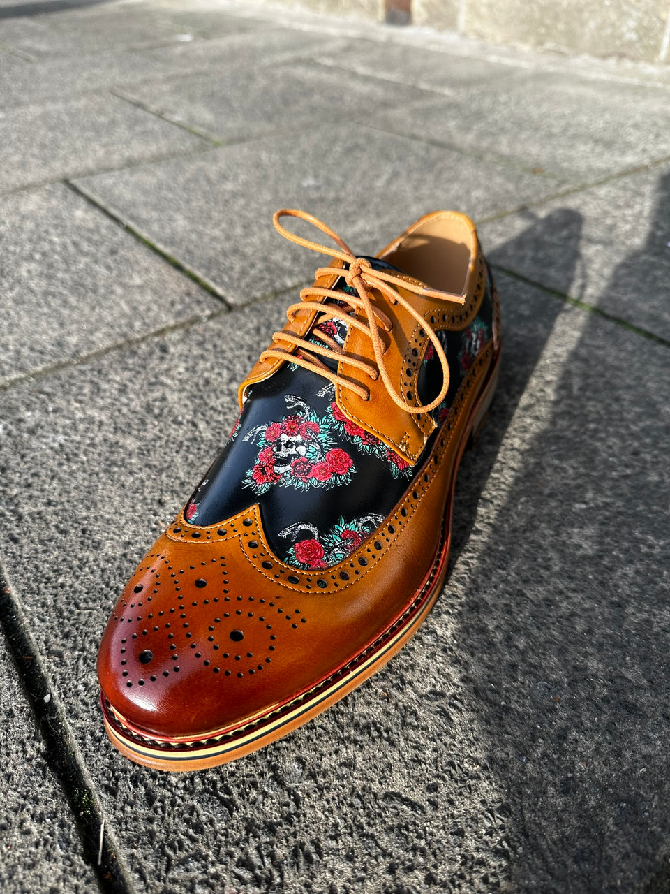 Justin Reece - Brown Skull Shoe - Graham McGrath
