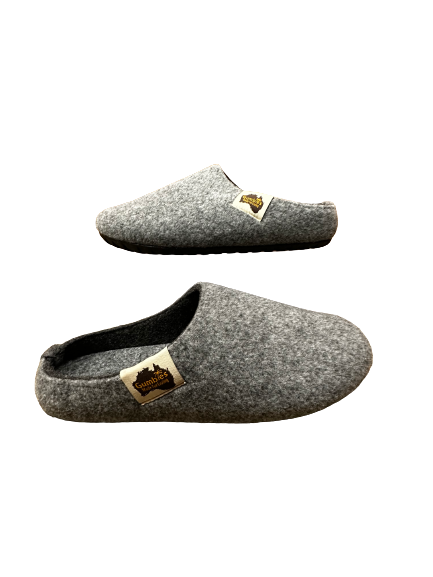 Gumbies Navy/Grey Slippers - Graham McGrath