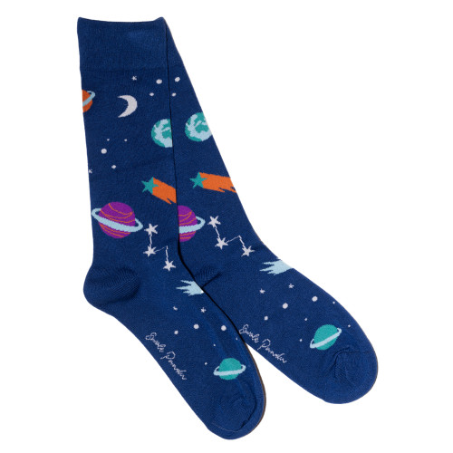 Swole Panda - Outer Space Bamboo Socks