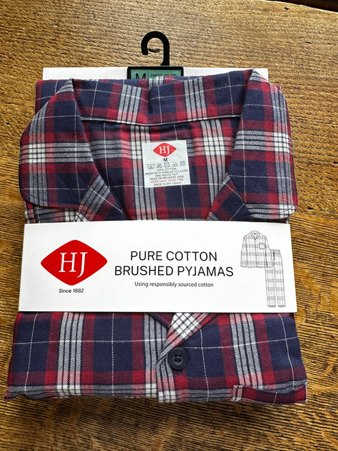 HJ Pyjamas - Red/Navy