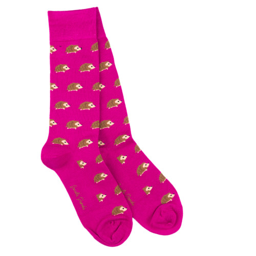 Swole Panda - Hedgehog Bamboo Socks
