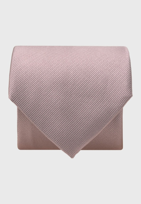 Brook Taverner - Pink Twill Pure Silk Tie