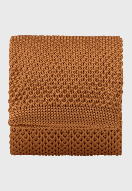 Brook Taverner - Mustard Knitted Tie