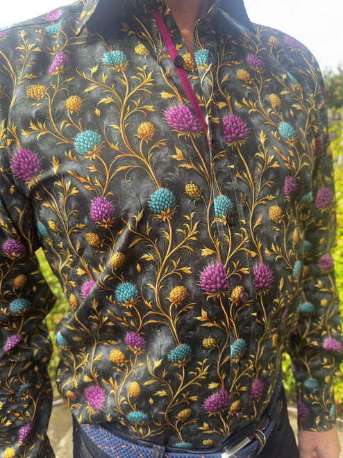 Claudio Lugli - Green Thistle Shirt