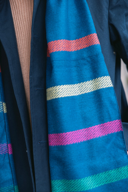 Swole Panda - Herringbone Stripe Bamboo Scarf