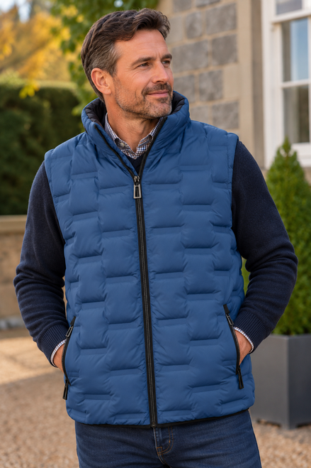 Redpoint Quilted Gilet – Ocean