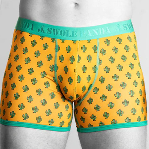 Swole Panda Cactus Bamboo Boxers