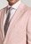 Brook Taverner - Tailored Fit Hardy Pink Textured Occasion Suit Jacket