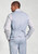 Brook Taverner - Tailored Fit Hardy Blue Textured Occasion Suit Waistcoat
