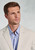 Brook Taverner - Tailored Fit Stewart Olive Bengal Stripe Casual Jacket