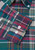 Brook Taverner - Regular Fit Teal Madras Check Oxford Cotton Shirt