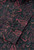 Brook Taverner - Tailored Fit Burgundy Ornate Paisley Print Cotton Shirt