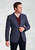 Brook Taverner - Regular Fit Edlingham Blue Check Wool Blend Jacket
