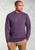 Brook Taverner - Clark Heather Lambswool Crew Neck Jumper