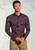 Brook Taverner - Regular Fit Poppy Print Cotton Shirt
