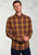 Brook Taverner - Regular Fit Mustard Check Brushed Cotton Shirt