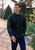 Brook Taverner - Regular Fit Green and Black Tartan Cotton Shirt