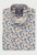 Brook Taverner - Regular Fit Ecru Nutcracker Print Cotton Shirt
