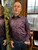 Claudio Lugli -Purple Paisley Print Shirt