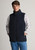 Brook Taverner - Laytham Navy Fleece Quilted Gilet