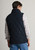 Brook Taverner - Laytham Navy Fleece Quilted Gilet
