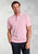 Brook Taverner - Firth Pink Pure Cotton Pique Polo Shirt