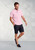 Brook Taverner - Firth Pink Pure Cotton Pique Polo Shirt