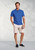 Brook Taverner - Firth Blue Pure Cotton Pique Polo Shirt