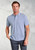 Brook Taverner - Firth Sky Blue Pure Cotton Pique Polo Shirt