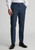 Brook Taverner - Tailored Fit Eastwood Navy Pure Linen Suit Trousers
