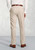 Brook Taverner - Tailored Fit Eastwood Sand Pure Linen Suit Trouser