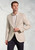 Brook Taverner - Tailored Fit Eastwood Sand Pure Linen Jacket