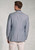 Brook Taverner - Regular Fit Tarantino Blue Stripe Linen Blend Jacket