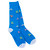 Swole Panda - Blue Floral Bamboo Socks
