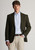 Brook Taverner - Tailored Fit Glencoe Green Herringbone Harris Tweed® Jacket