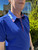 Claudio Lugli - Royal Blue Polo Shirt with Trim Detail