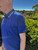 Claudio Lugli - Royal Blue Polo Shirt with Trim Detail
