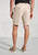 Brook Taverner - Caine Natural Linen Cotton Shorts
