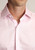 Brook Taverner - Tailored Fit Pink Fine Stripe Cotton Shirt