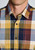 Brook Taverner - Regular Fit Mustard Large Check Cotton Shirt
