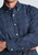 Brook Taverner - Regular Fit Navy Small Tattersall Check Cotton Shirt