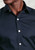 Brook Taverner - Tailored Fit Navy Royal Oxford Single Cuff Cotton Shirt