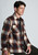 Brook Taverner - Milverton Rust and Ecru Herringbone Check Overshirt